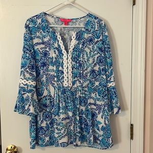 Lilly Pulitzer tunic top new without tags